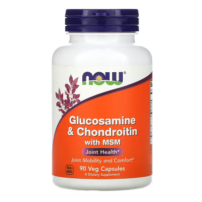 Now Glucosamine & Chondroitin with MSM, 90 Cap