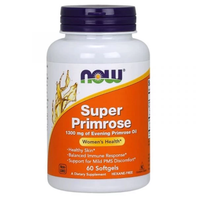 NOW SUPER PRIMROSE 1300MG SOFTGEL 60