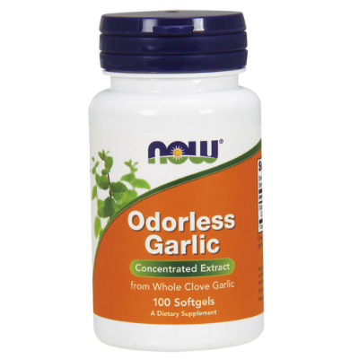 Now Odorless garlic 100 softgels
