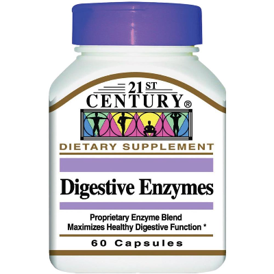 21st Century Digestive Enzyme Capsules 60’s