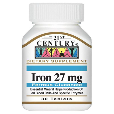 21st Century Iron 27 mg Tabs 30's