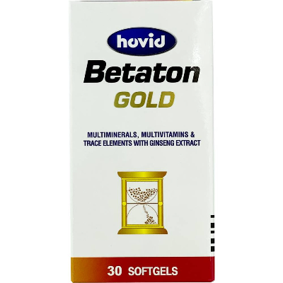 Hovid Betaton Gold Softgels 30's