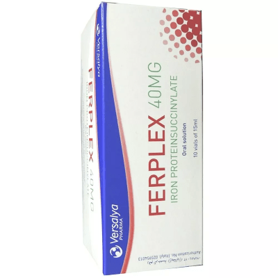 Ferplex 40 mg Oral Solution 15 mL Vial 10's
