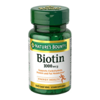 Nature's Bounty Biotin 1000 mcg Capsules 100's