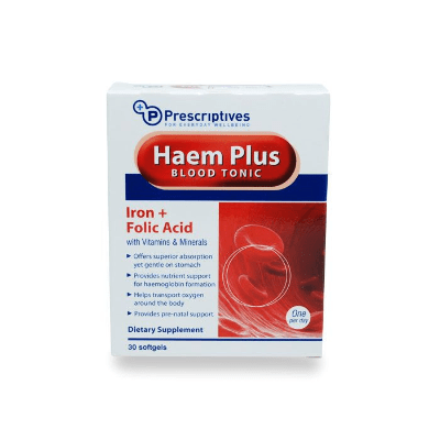Prescriptive Haem Plus  30 Softgels