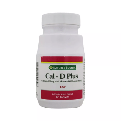 Nature's Bounty Cal-D Plus Tablets 60's