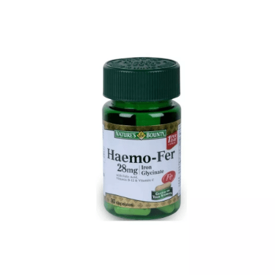 Nature's Bounty Haemo-Fer 28 mg Capsules 30's
