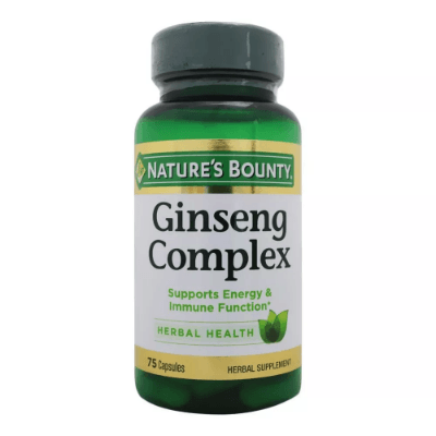 Nature's Bounty Ginseng Complex Capsules 75's