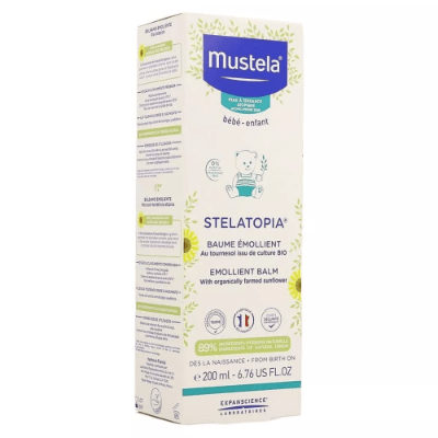 Mustela Stelatopia Emollient Baby Balm 200 mL
