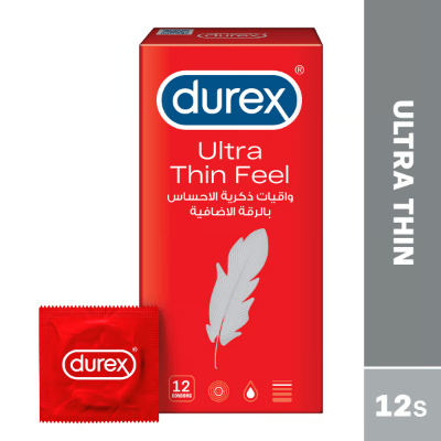 Durex Feel Ultra Thin Feel Condoms 12pcs