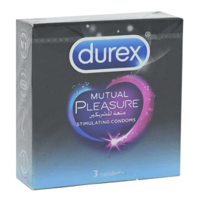 Durex Mutual Pleasure Condoms 3s