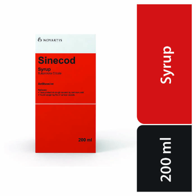Sinecod Cough Syrup 200 ml