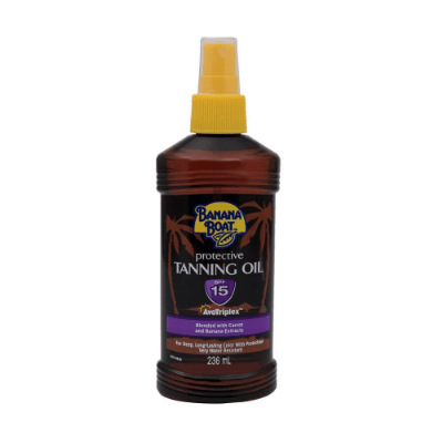 Banana Boat SPF15 Protective Tanning Oil 236 mL
