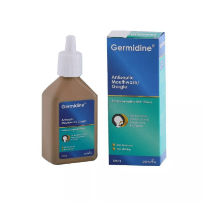 Germidine Antiseptic Mouthwash125 mL (Alcohol Free)