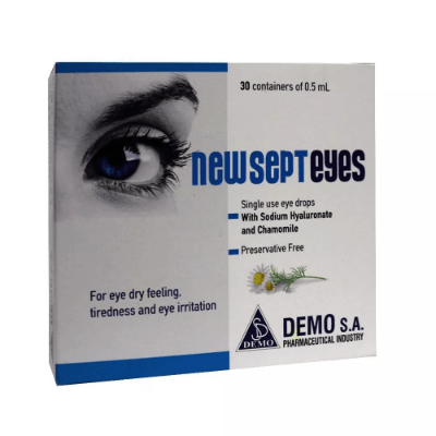 Newsept Eyes Single Dose Eye Drops 0.5 mL 30's