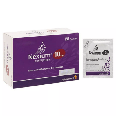 Nexium 10mg Esomeprazole Granules Sachets, Pack of 28