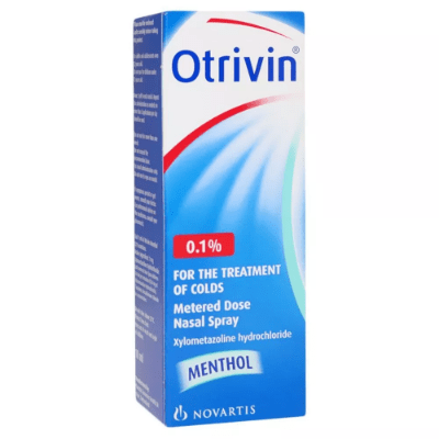 Otrivin 0.1% Menthol Nasal Spray 10 mL