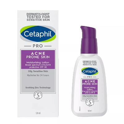 Cetaphil PRO Acne Prone Skin SPF30 Moisturizing Lotion 120 mL