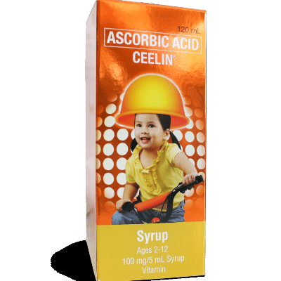 Ceelin Ascorbic Acid Syrup 120ML