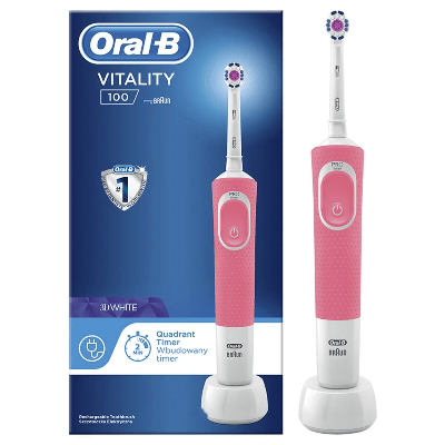 ORAL B D100.413.1 VITALITY PINK ELECTRIC T/B