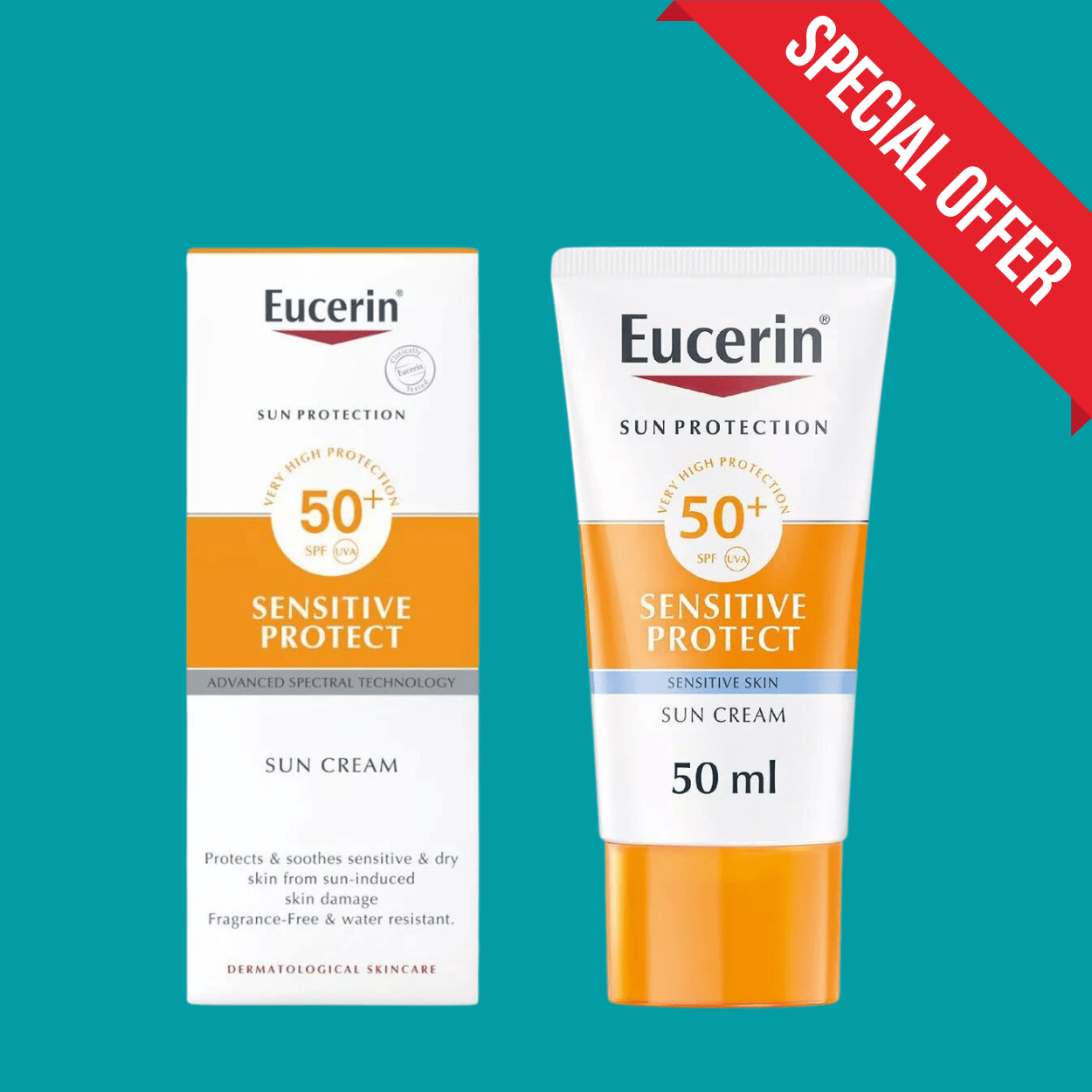 Eucerin Offer Pack 50ML +50 ML