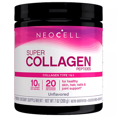 NeoCell Super Collagen Powder For Healthy Skin, Hair, Nails & Joint Support, Unflavoured 200 g